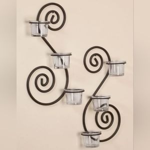 Scroll Sconces - set of 2